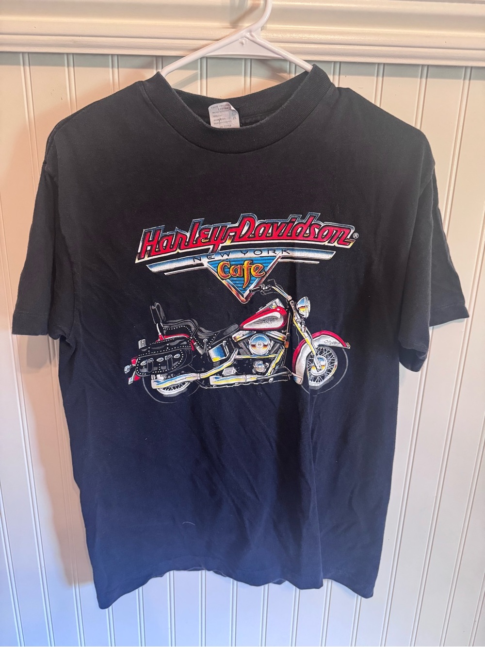 VTG 1990s Harley Davidson New York Cafe T-Shirt